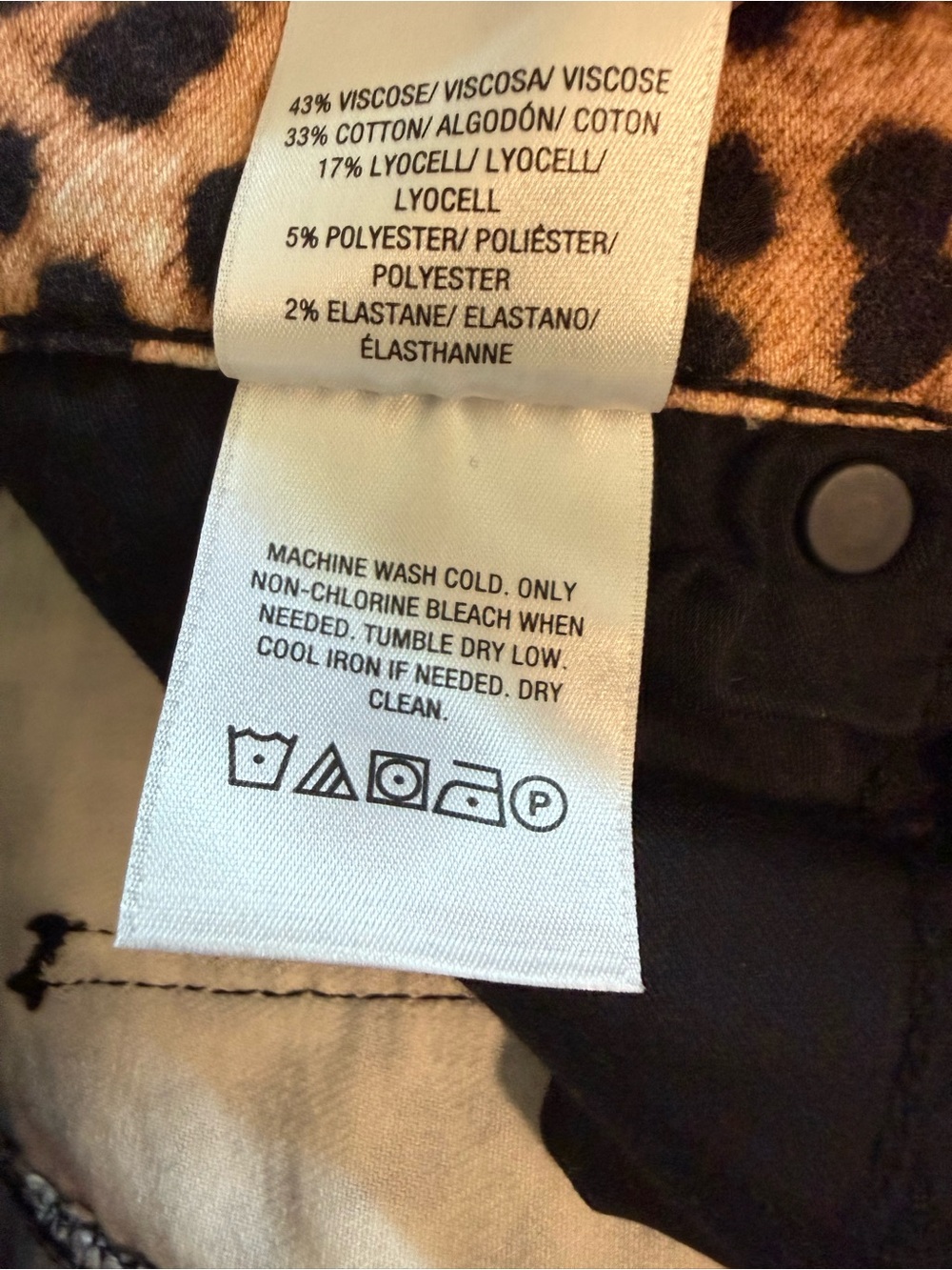 Hudson Jeans Leopard Nico cigarette - Picture 4 of 5